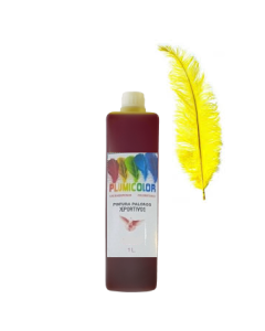 pintura amarilla plumicolor 1L.