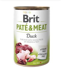 Brit latas Pate  Meat Duck Pato para perros 400gm