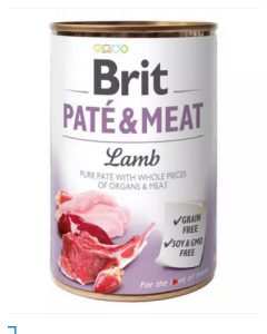 Brit Paté Cordero 400g