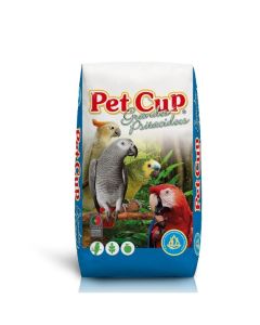 MIXTURA LOROS CON FRUTAS PET CUP  15 KG