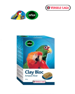 Versele laga calcio Clay Bloc Amazon river Orlux 550 gm  para loros