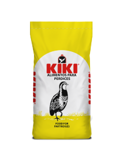 KIKI MIXTURA PARA PERDICES CLASICA 15% con VEZAS 25kg