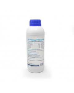 Vitaminas TT liquido, para aves, ovinos  botella de 1 litro