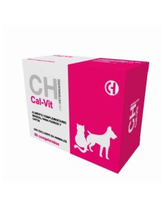 Cal-Vit Suplemento mineral para perros y gatos 60 comp