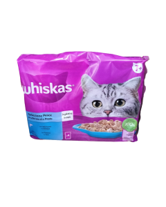 Whiskas Selección Clásicos pescado 4x 85gm