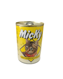 MICKY CAT POLLO 410 GR