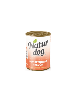 Lata salmon 400gm Naturdog