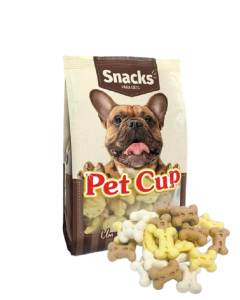 pet cup snack galletas puppy vainilla 10kg