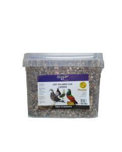 GRIT PALOMOS  CON CARBON GALIAN COGASA CUBO 10 Kg 