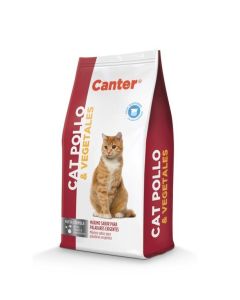 pienso gatos canter con pollo y vegetales 4kg