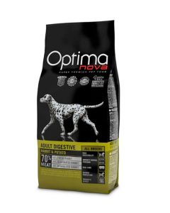 Optima nova adult digestive conejo y patata 12kg