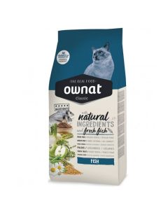 Ownat Classic Fish Gatos, pienso con pescado fresco 4KG