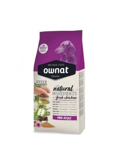 Pienso Ownat Classic Mini Adult para perros pequeños 4KG