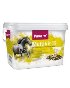 Suplemento para caballos Pavo MultiVit 15 3Kg