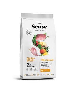 DIBAQ SENSE GRAIN FREE POLLO Y PATO 12kg