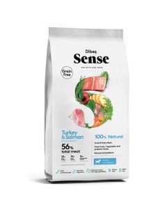 DIBAQ SENSE GRAIN FREE SALMÓN Y PAVO 12kg PUPPY