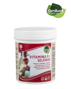 ORNILUCK E + Selenio VITAMINAS para el celo  bote  250gr