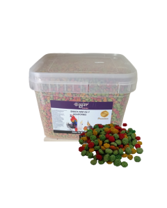 SNACK PIENSO NINFAS Y AGAPORNIS 4500 GR CUBO galian