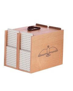 Transportin de Madera para Palomas 8 huecos copele