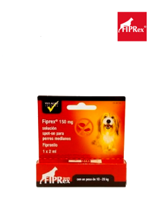 Fiprex Pipeta Desparasitaria Perros pequeños  10-20 Kg