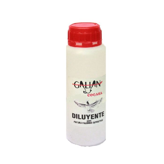 DILUYENTE DE PARA PALOMOS GALIAN 250ml diluyente marca para pintura decorativa de palomos